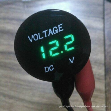 12V-24V Car LED DC Digital Display Voltmeter Waterproof Meter